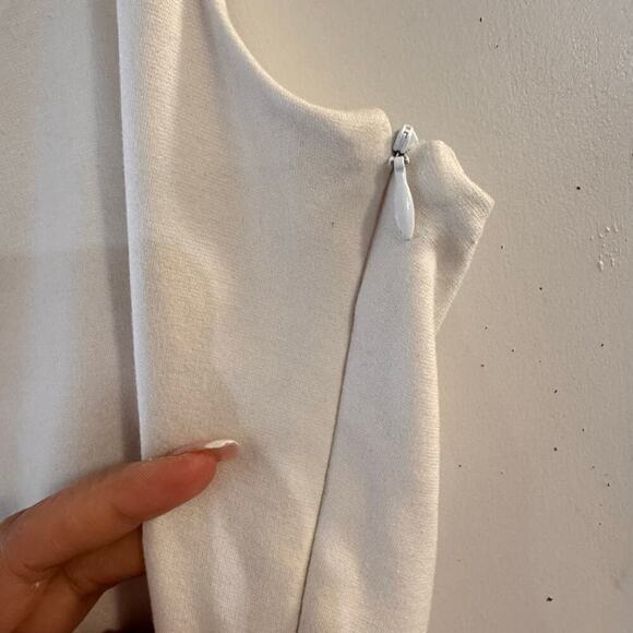 Anthropologie Hutch Capay High Low Silk Dress Size Medium Colorblock Flowy USA - Picture 9 of 12